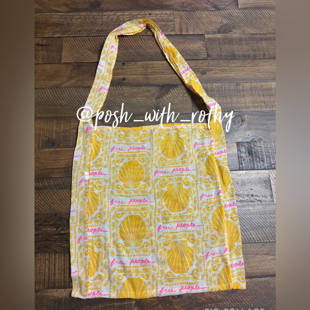 Free People Limited Edition Muslin Tote Bag